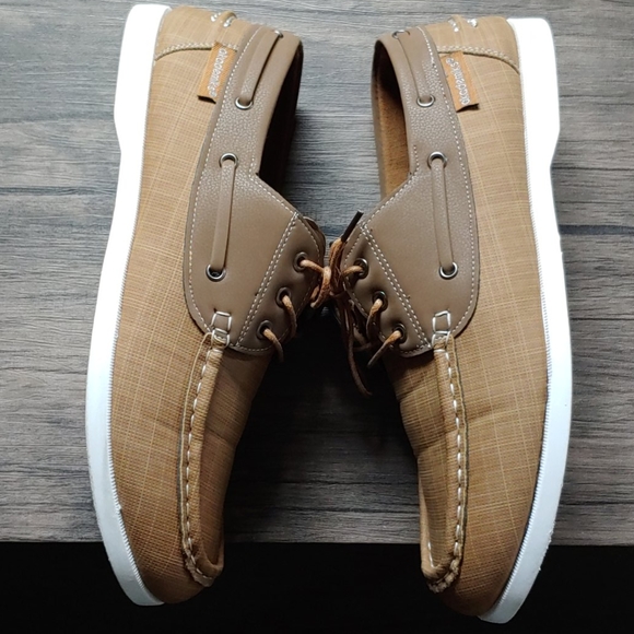 Akademiks Men's Tan Boat shoes - Picture 6 of 8